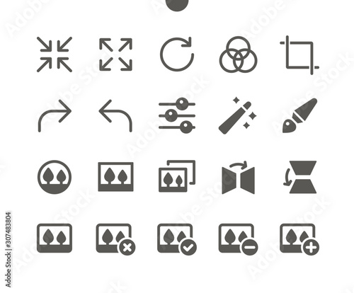 Photo v2 UI Pixel Perfect Well-crafted Vector Solid Icons 48x48 Ready for 24x24 Grid for Web Graphics and Apps. Simple Minimal Pictogram