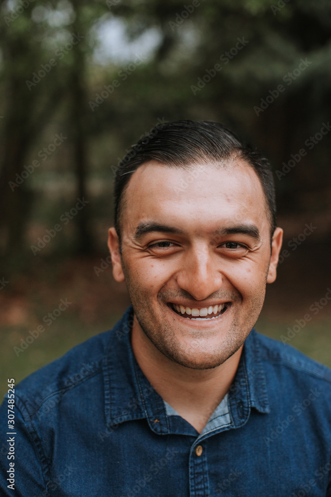 Portrait of Happy, Smiling Man Portrait of Happy, Smiling Man