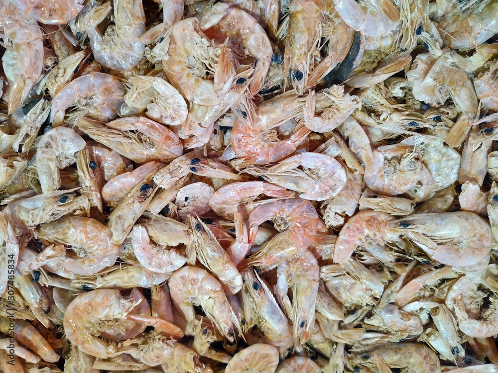 Dry salted shrimp Dry salted shrimp