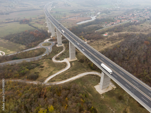 Viaduct of Koroshegy in Hungary photo