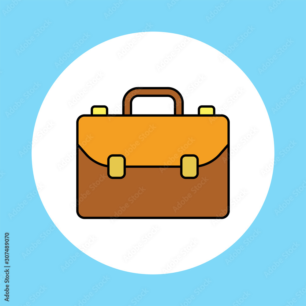Briefcase vector icon sign symbol Briefcase vector icon sign symbol
