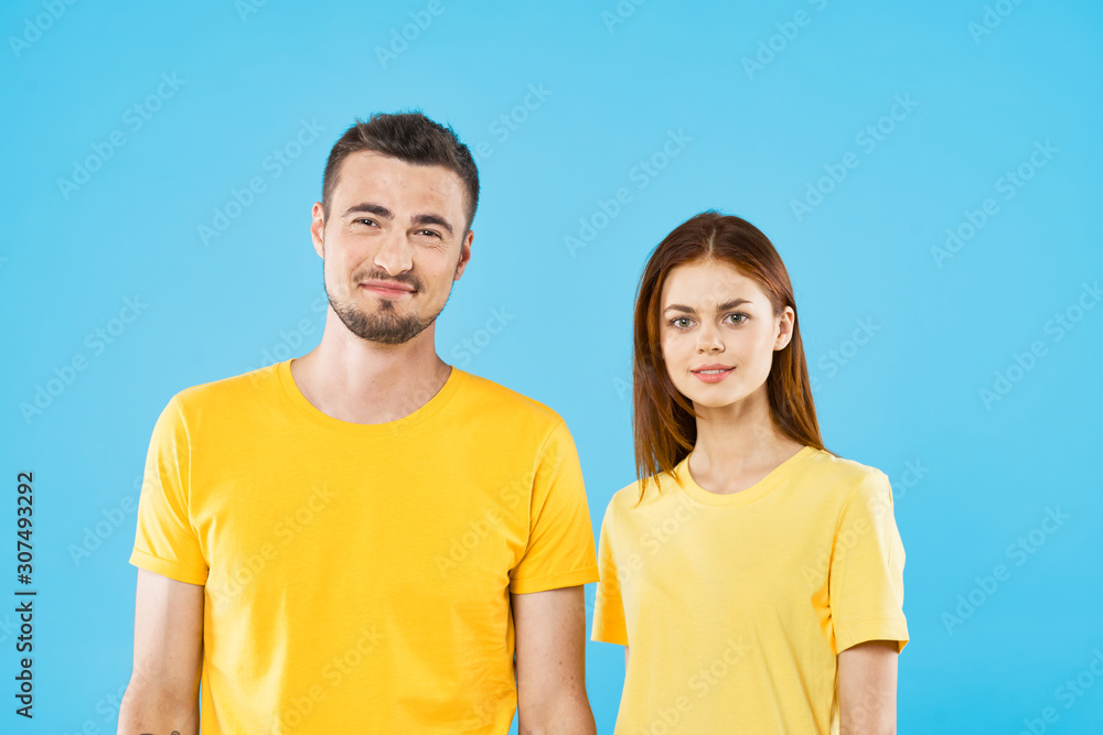 Obraz premium portrait of happy couple