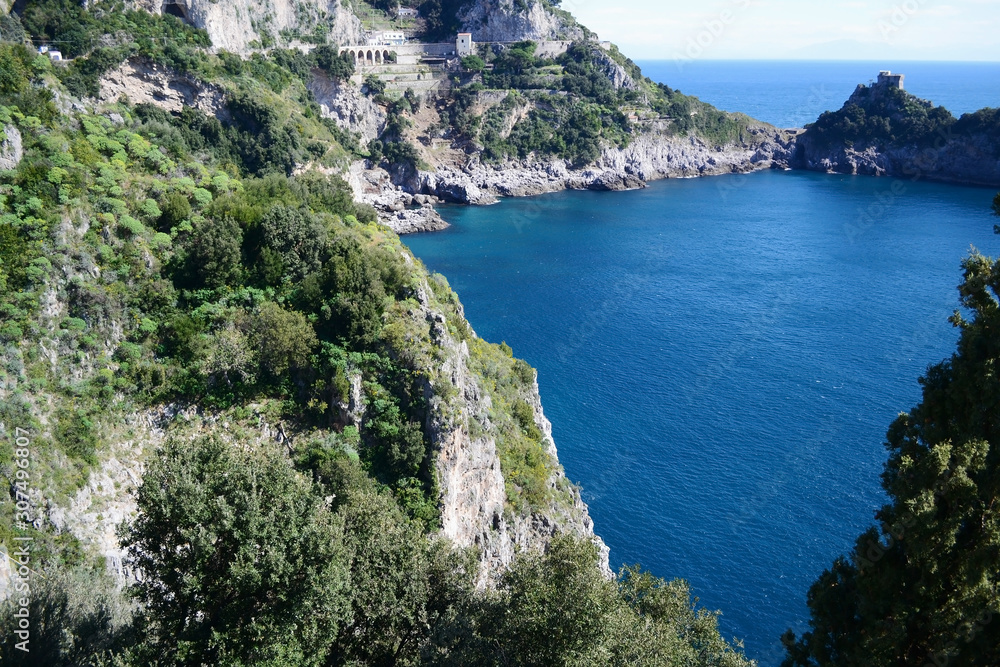 Beautiful Positano - scenic Amalfi coast. Italy