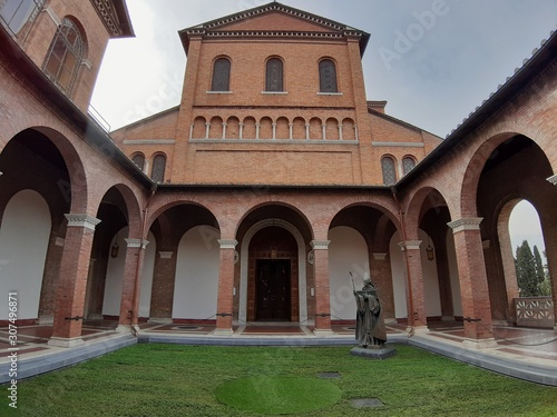 Roma - Portico di Sant'Anselmo photo