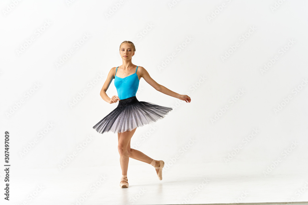 ballet dancer in rehearsal ballet dancer in rehearsal