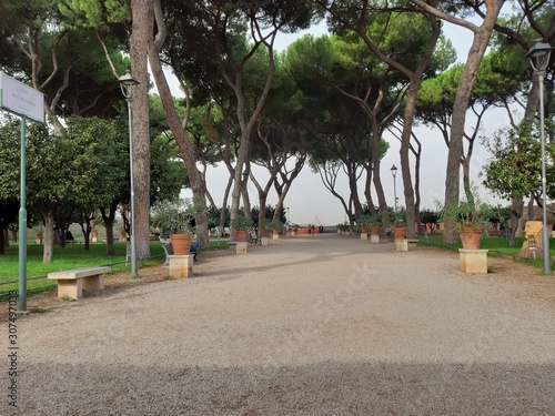 Roma - Viale Nino Manfredo al Giardino di Aranci photo