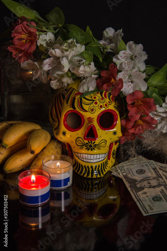skull for Mexico's Day of the Dead