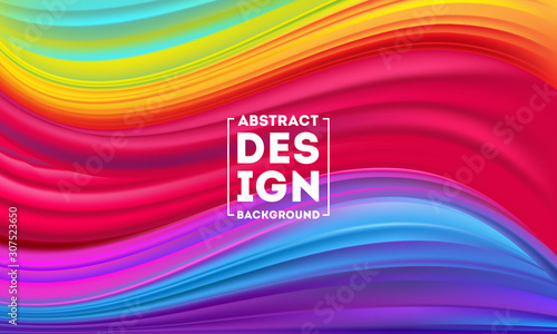Abstract Colorful Flow poster designs template, Dynamic Color Flow vector, color mesh background, Art design for your design project. Vector illustration EPS10