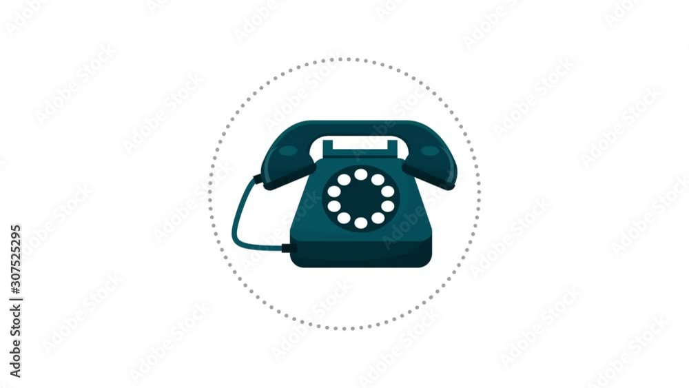 telephone call service video animation telephone call service video animation