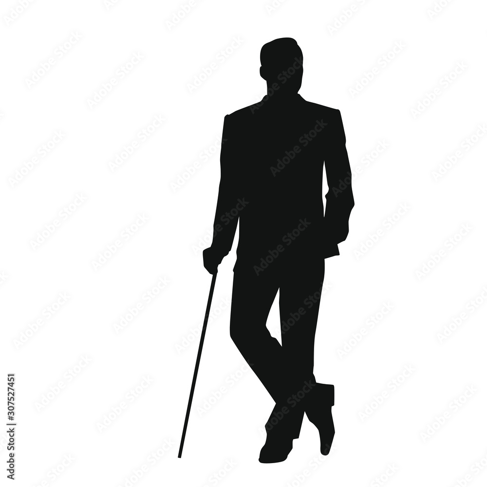 Man Posing Silhouette Man Posing Silhouette