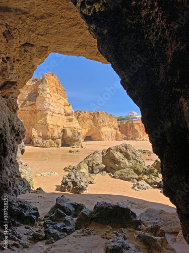 Portimão caves in Algarve Portugal