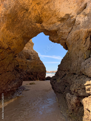 Portimão caves in Algarve Portugal