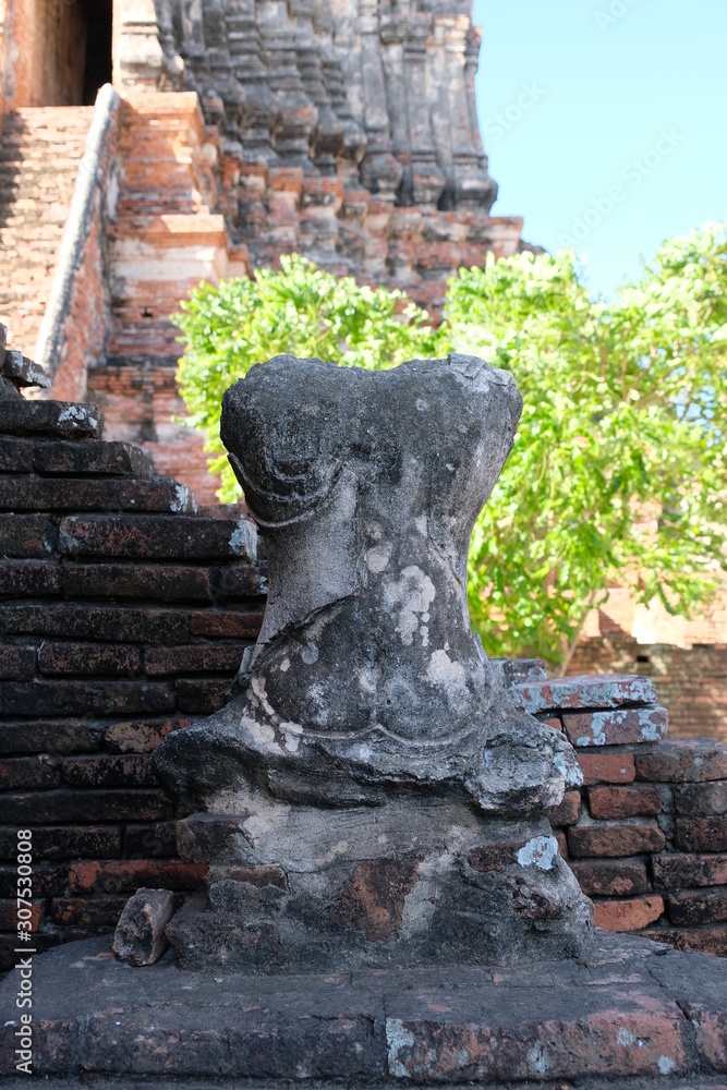 Ayutthaya Historical Temple Thailand
