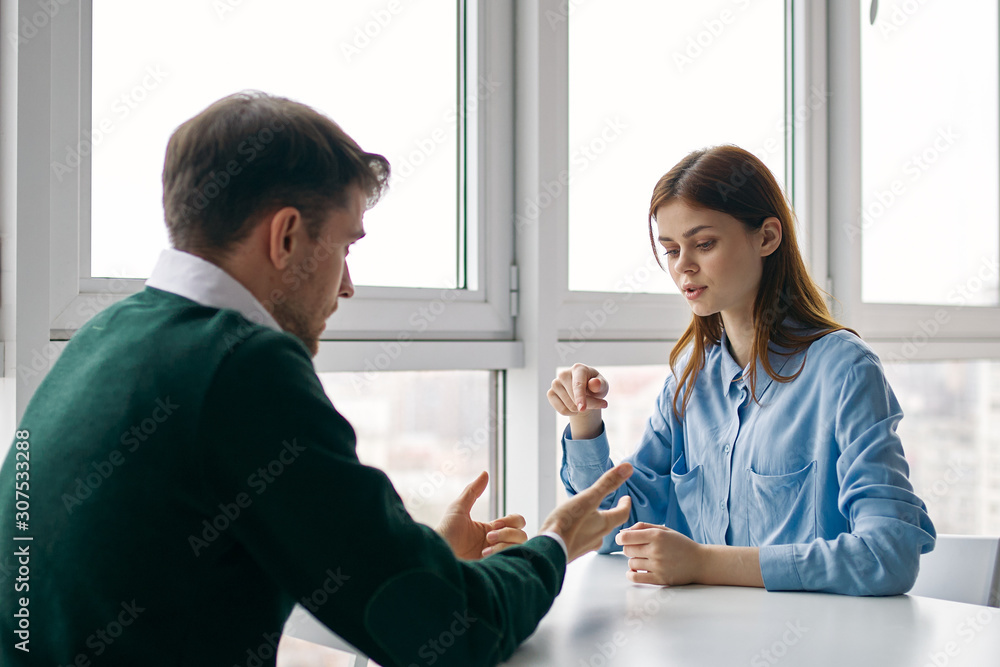 Fototapeta premium doctor and patient