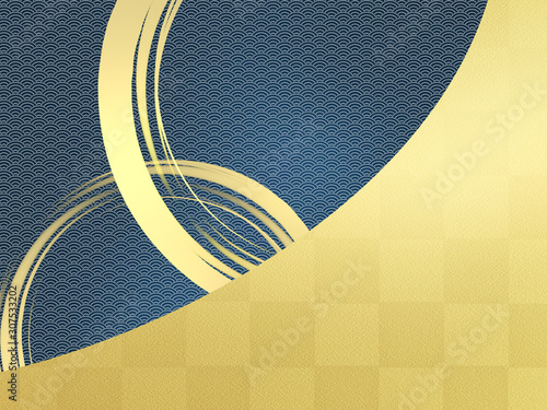 和風背景　和柄背景　和　市松模様　正月　和風　和柄