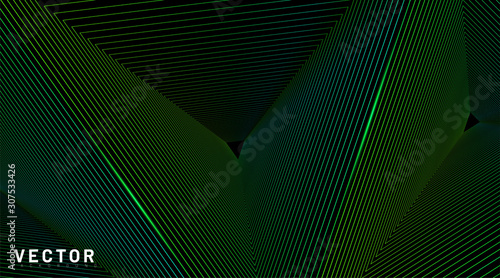 Fototapeta Naklejka Na Ścianę i Meble -  abstract background vector. illusion of triangular lines. Vector illustrations for wallpapers, banners, backgrounds, cards, book illustrations, landing pages