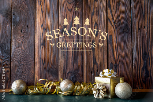 Season's Greetings card