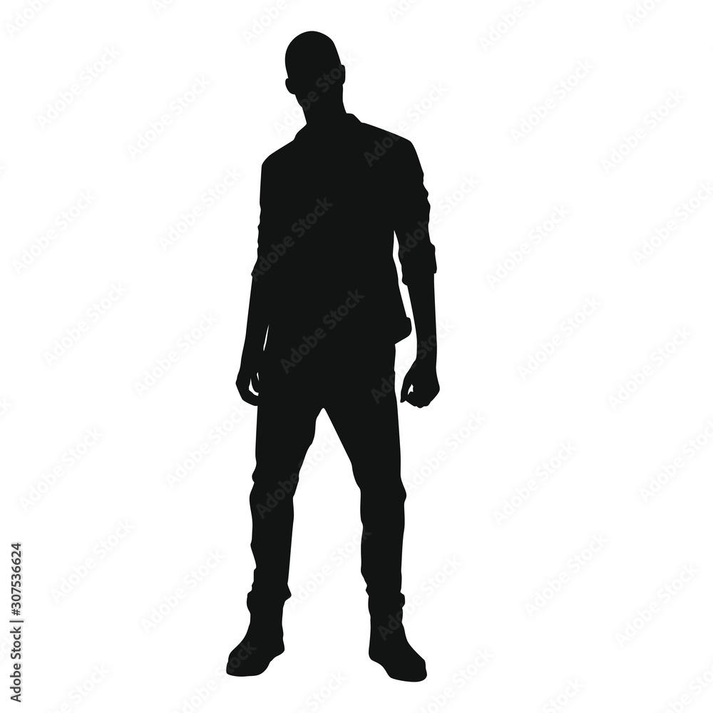 Obraz premium Man Silhouette