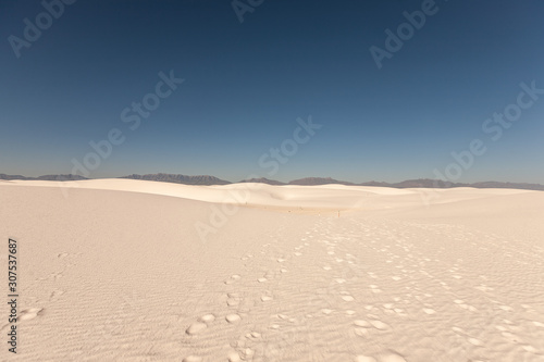 White Sands, National Monument. New Mexico.