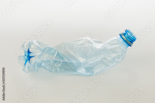 The concept of ecology. Plastic bottle