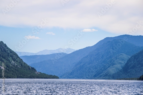 Altay Telezkoye lake beautiful and mountains Russia