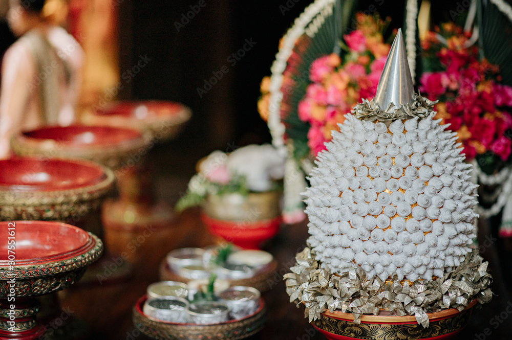 Phan Khanom, a Thai wedding ceremony tradition
