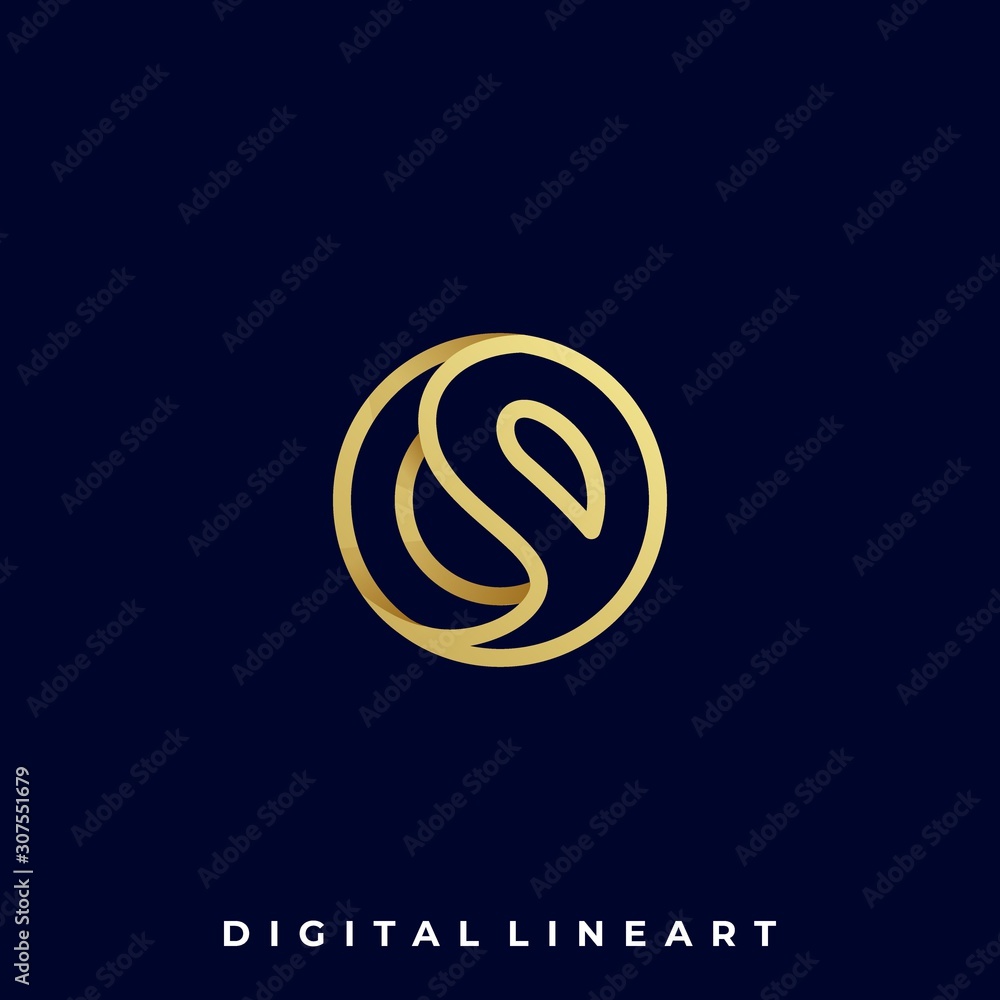 Abstract Circle luxury Illustration Vector Design Template Abstract Circle luxury Illustration Vector Design Template