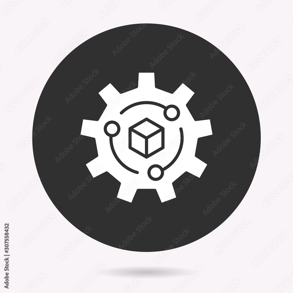 Data modeling - vector icon. Illustration isolated. Simple pictogram. Data modeling - vector icon. Illustration isolated. Simple pictogram.