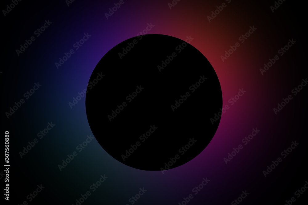 An abstract circular shaped background image.
