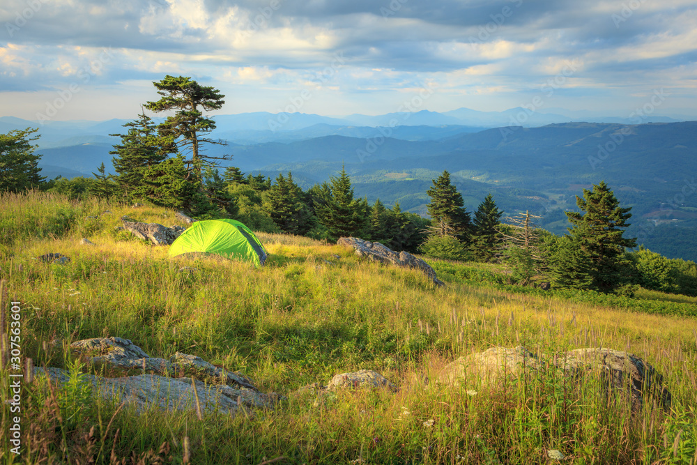 Camping on the Hill