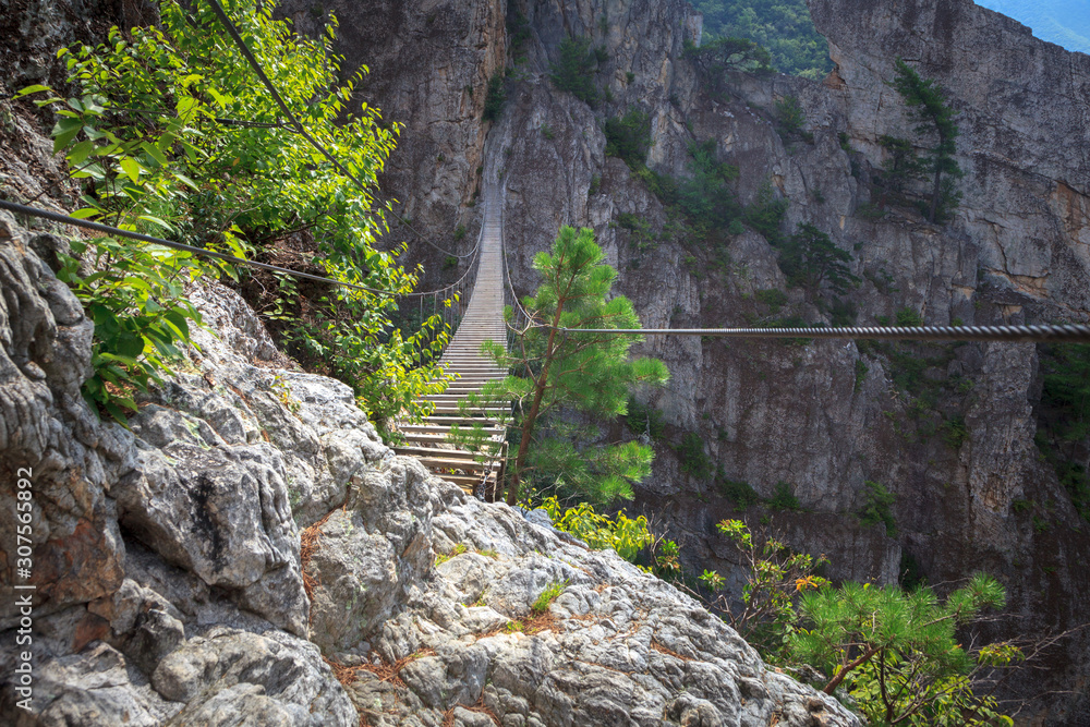 Obraz premium View at Via Ferrata