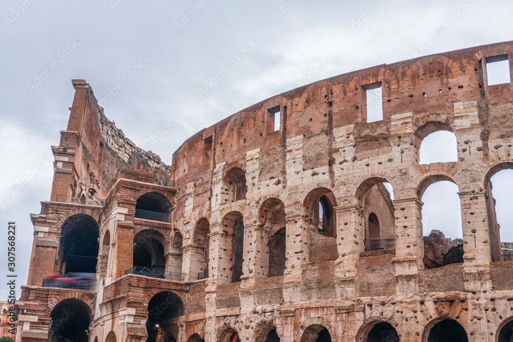 Italy. Rome. Coliseum. One of the main architectural values of the country