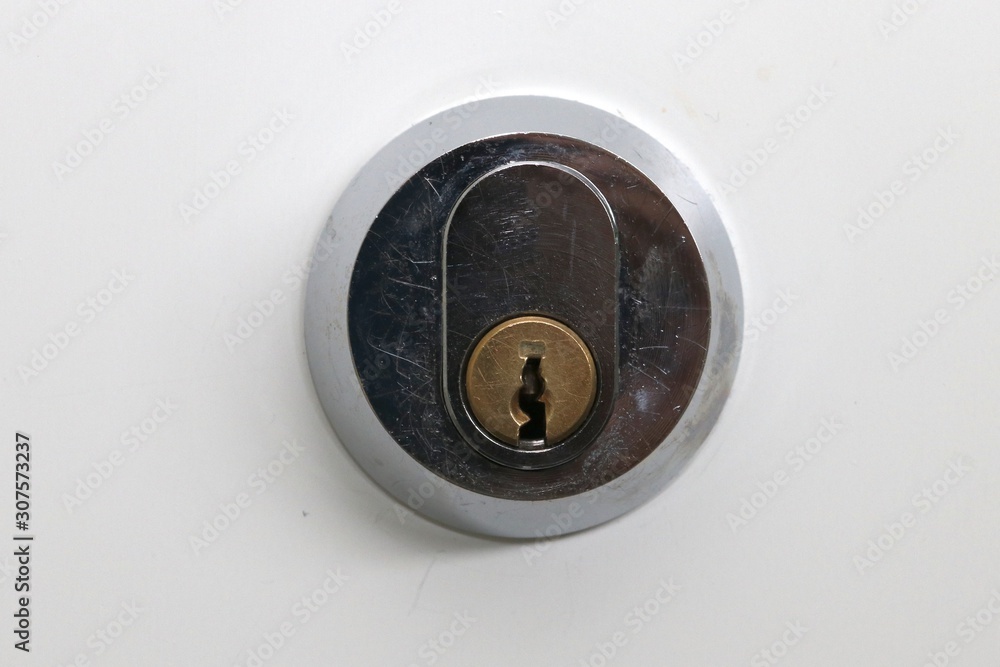 Nickel key lock core cylinder, key whole Nickel key lock core cylinder, key whole