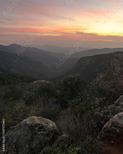 Blackstar Canyon at Dusk