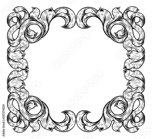 A vintage style filigree le...