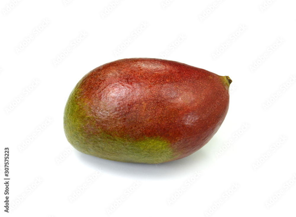 Juicy dessert mango isolated on white background. Juicy dessert mango isolated on white background.