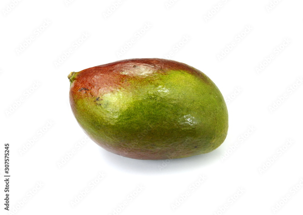 Juicy dessert mango isolated on white background. Juicy dessert mango isolated on white background.