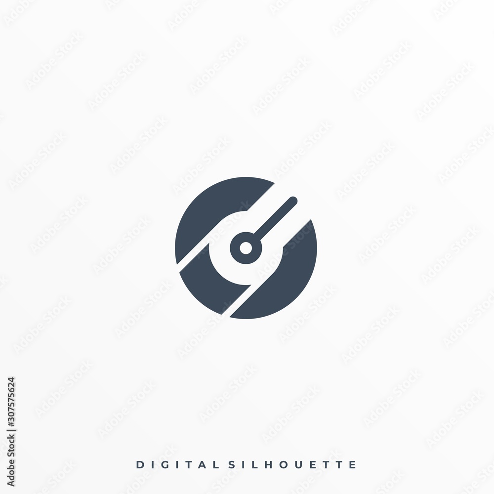Abstract Circle Illustration Vector Template Abstract Circle Illustration Vector Template