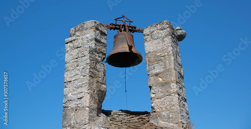 Najac, Aveyron, Occitanie, France.