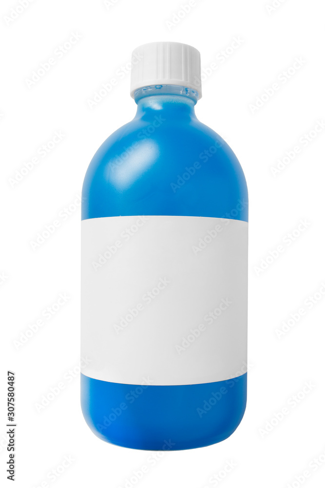 Cosmetics bottle isolated Cosmetics bottle isolated