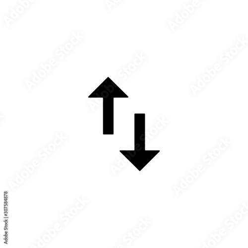 Free Download Import export arrow vector icon isolated on white background for your web and mobile app design, import and Export arrow logo concept - vector illustration - GFXLoad