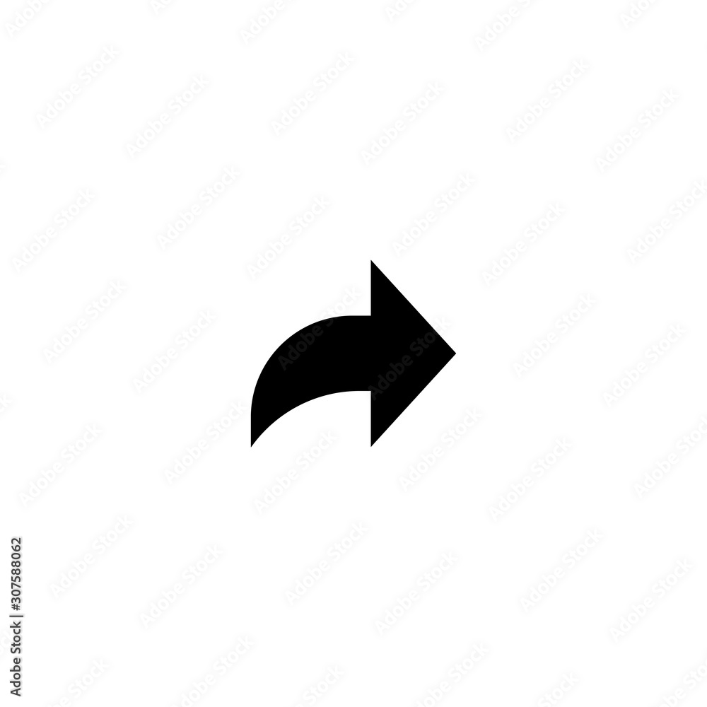 Share vector icon, arrow symbol. Simple illustration for web or mobile app. Modern, simple flat vector illustration for web site or mobile app Share vector icon, arrow symbol. Simple illustration for web or mobile app. Modern, simple flat vector illustration for web site or mobile app
