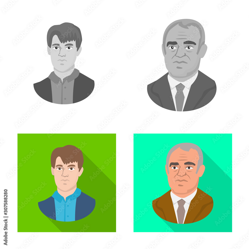 Vector illustration of checkmate and thin logo. Set of checkmate and target vector icon for stock. Vector illustration of checkmate and thin logo. Set of checkmate and target vector icon for stock.
