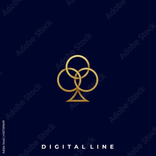 Play Card Illustration Vector Design template