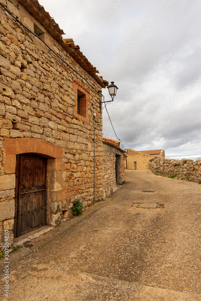 The medieval town of Rello in the province of Soria
