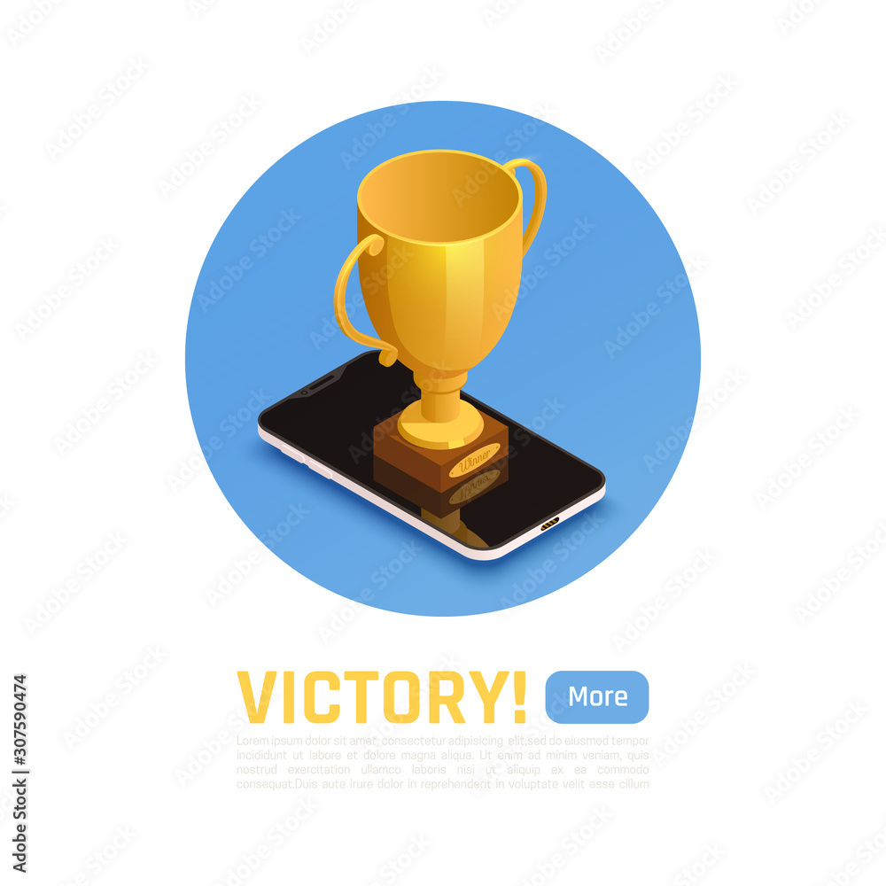 Winner Isometric Composition Winner Isometric Composition