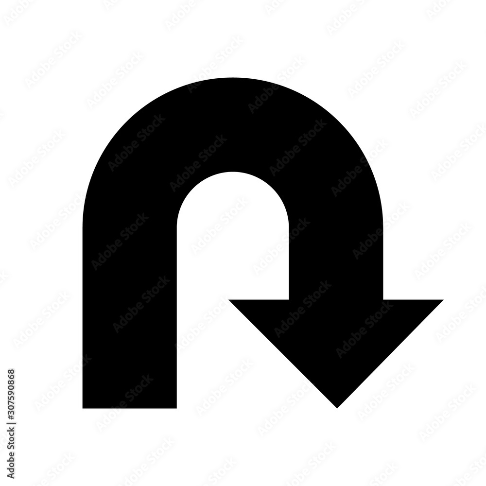 Balck vector arrow isolated on white background. Balck vector arrow isolated on white background.