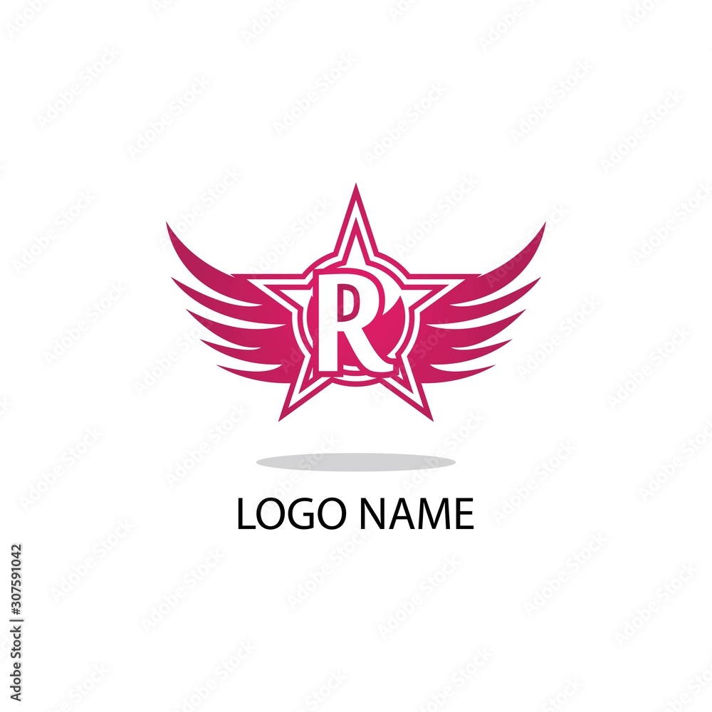 R letter logo symbol modern business R letter logo symbol modern business