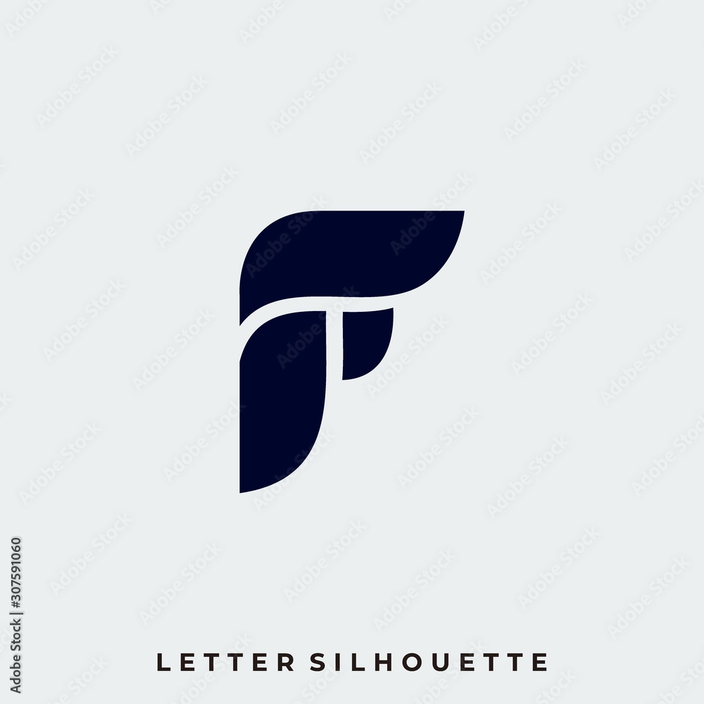 Abstract Letter Illustration Vector Design Template Abstract Letter Illustration Vector Design Template