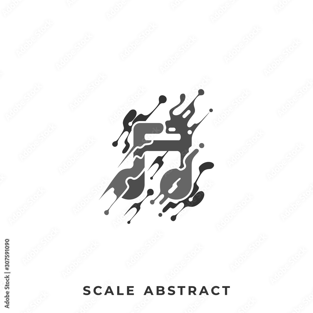 Abstract music Illustration Vector Design Template Abstract music Illustration Vector Design Template